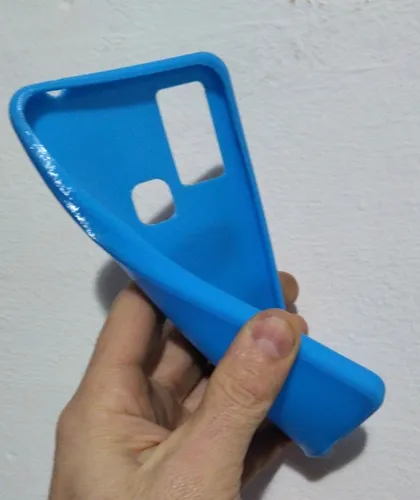 Funda Tcl 20e Tcl 20y Turquesa Tpu Flexible Idem Silicona
