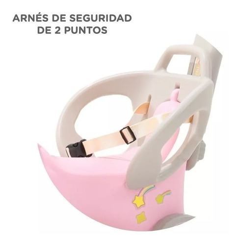Unicornio Mecedor Pata Pata Con Manija Direccional Ok Baby