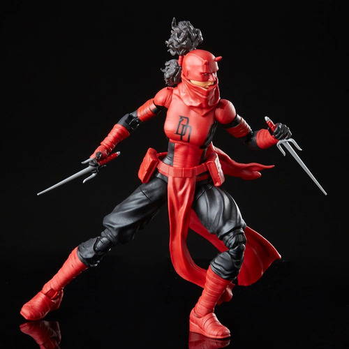 Elektra Daredevil Spiderman Marvel Legends Retro Ugo