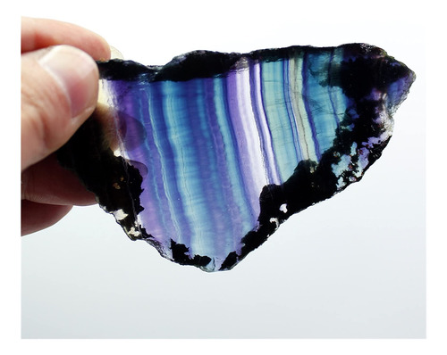 Labdip Cristal Natural Aspero Arco Iris Piedra Fluorita 70 G