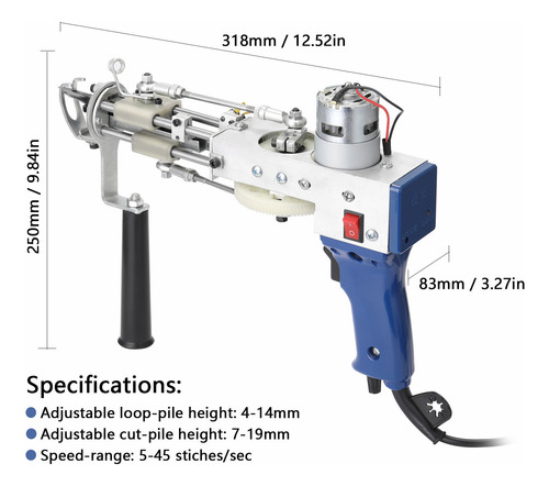 Máquina Para Hacer Mechones De Alfombras Cut-pile Profession