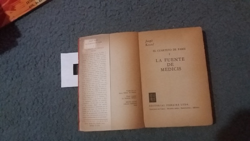 Fuente De Medicis - Joseph Kessel