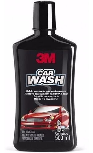 Shampoo Neutro Car Wash Automotivo 500ml - 3m