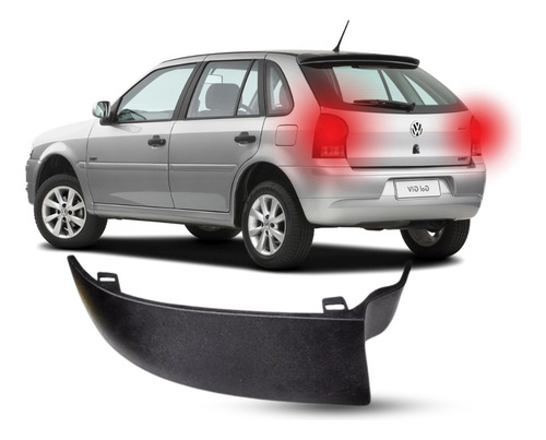 Par Lanterna Traseira Gol G4 Power Com Acabamento Moldura