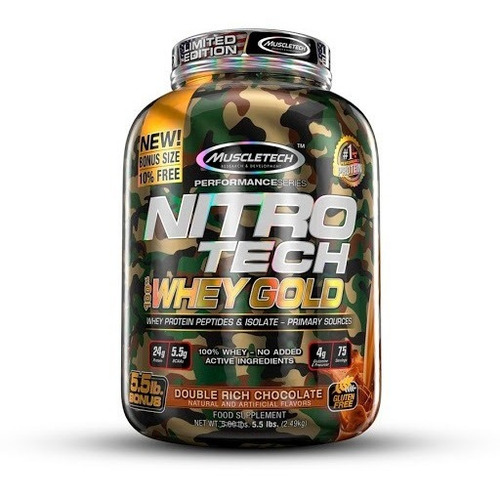 Proteina Muscletech Nitro Tech Whey Gold 5.5 Libras