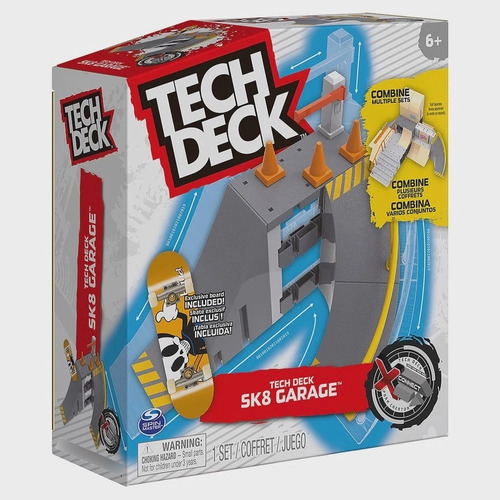 Tech Deck Sk8 Garage X -connect Park Creator - Juego De Ramp