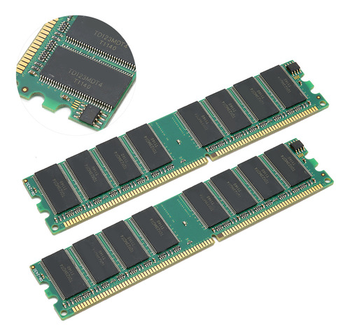 Módulo De Memoria Ddr De Escritorio Pc2700 De 333 Mhz, 2 Uni