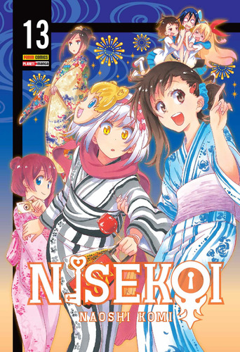 Nisekoi Vol. 13, de Komi, Naoshi. Editora Panini Brasil LTDA, capa mole em português, 2022