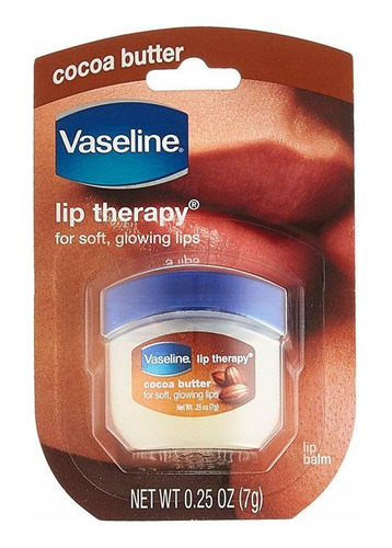 Vaseline Lip Therapy Cocoa Butter - 7gr - Made In Usa