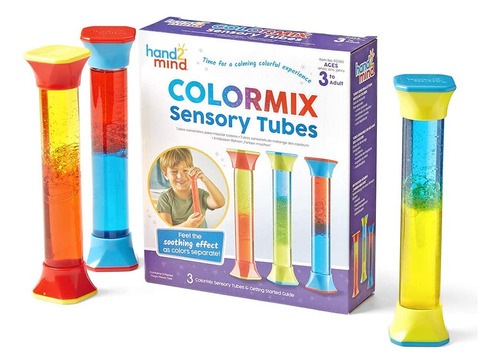 Tubos Sensoriales Colormix Juguete Para Aliviar La Ansiedad 