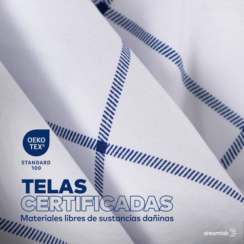 Funda De Duvet Dreamlab Individual Con Diseño Incluye 2pzas