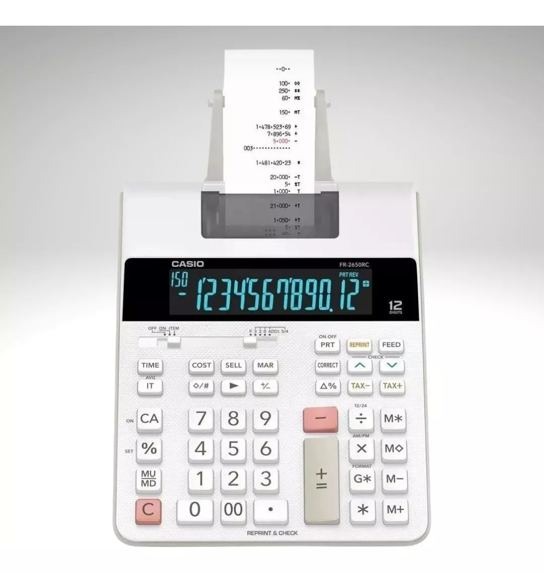 Tercera imagen para búsqueda de calculadora casio fr 2650