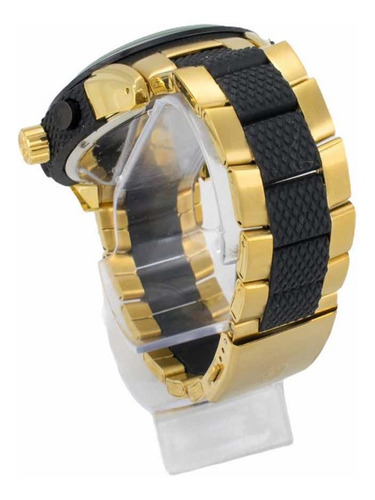 Relógio Atlantis Social Original Masculino Dourado