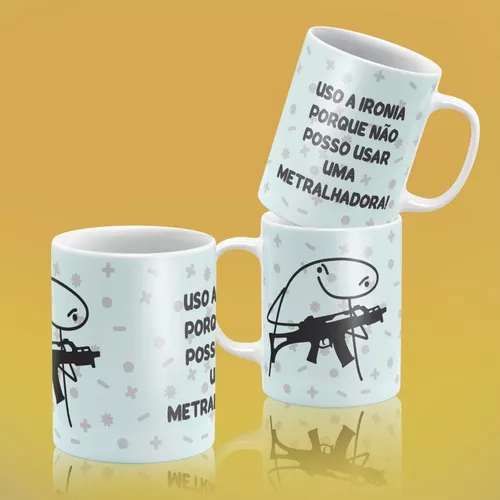 Caneca Divertida Frases Meme Flork