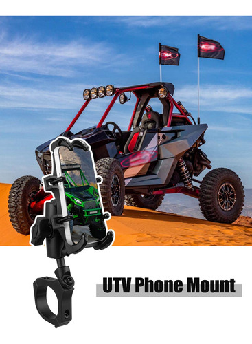 Utv Soporte Para Telefono Universal Rotacion 360° Atv Sxs 2 