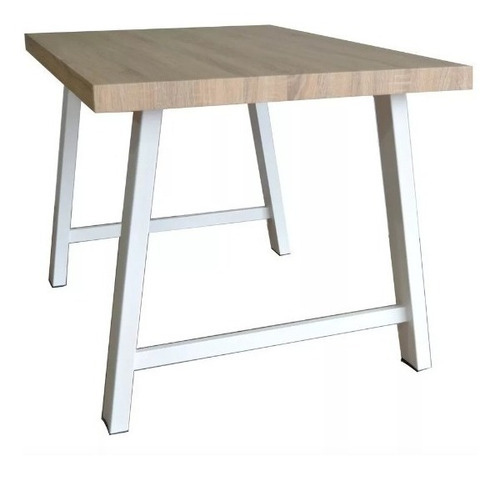 Mesa Comedor Trixy 120cm Nordica Estructura Metalica