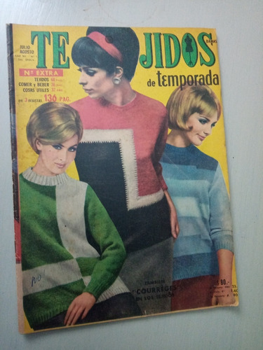 Tejidos De Temporada N° 1 - 2° Época 66 Pág - ' 1966 (Usado)