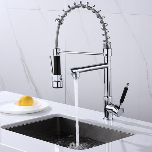 Torneira Gourmet 50cm Cromada De Bancada Belcca Tgm50c-bz Prateado Premium