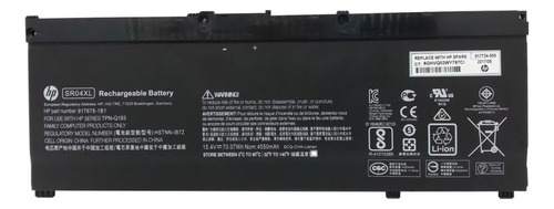 Bateria Hp Original Para Omen 15-ce Series 917724-855