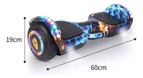 Hoverboard Patineta Eléctrica Con Llantas De 16cm