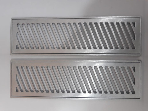 Grelha Pluvial 15x200 Reforçado Passar Veiculos Modulos 50cm