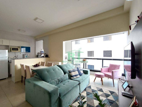 Imagem 1 de 17 de Apartamento Na Praia. Flat Moderno, Centro De Pitangueiras, 2 Dormitórios Sendo 1 Suíte, 2 Vagas De Garagem, Pitangueiras, Guarujá. - Fl0064