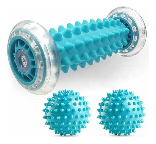 De Un Juego De Rodillos De Masaje De Pies Y Bolas De Masaje