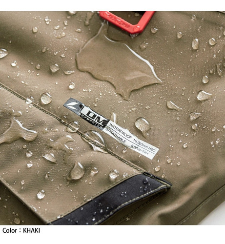 Imagen 9 de 9 de Campera Moto Rs-taichi Kompass Gray 4 Estaciones Impermeable