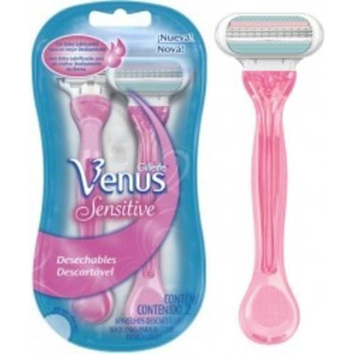 Maquinita De Depilar Gillette Venus Sensitive 2u