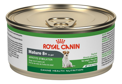 Alimento Royal Canin Lata Mature 8+ 150gr 12pack