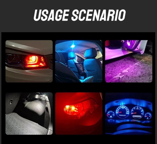 Focos Led T10 12 V Para Vehículos