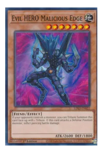 Yugioh! Evil Hero Malicious Edge