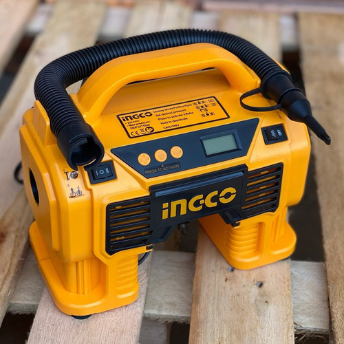 Compresor Inflador De Llanta 160psi Inalambrico 20v Luz Led