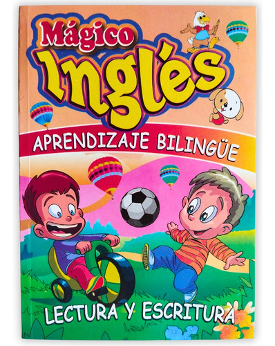 Libro Mágico Inglés Aprendizaje Bilingue Lectura Y Escritura