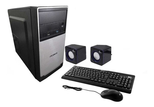 Imagen 2 de 2 de Computadora Pc Box Amd E1 6010 + Monitor