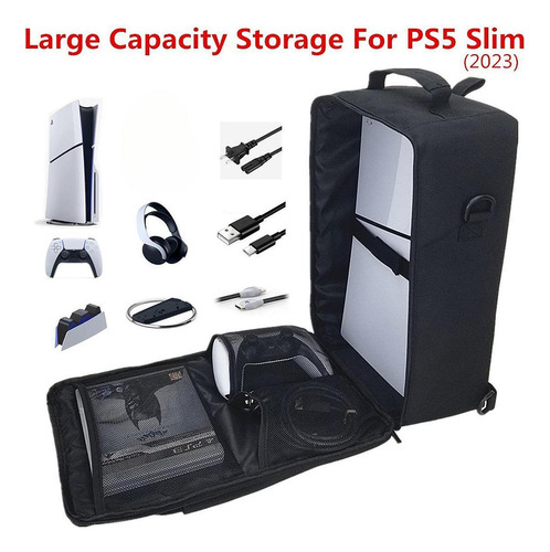 Gaming Console Backpack Travel Carrying Case Dustproof