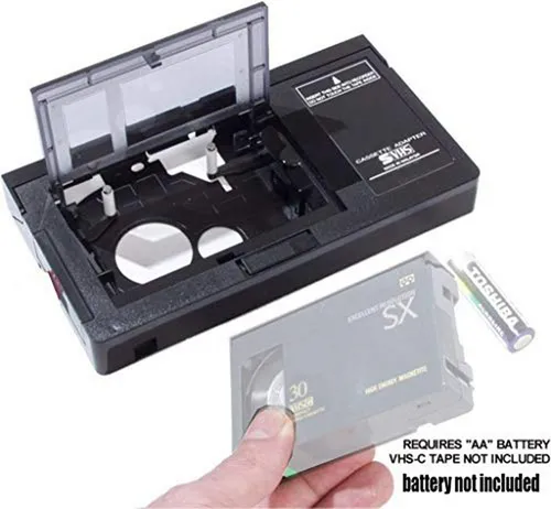 Adaptador Vhs-c Motorizado Para Cámaras Jvc, Panasonic Y Rca