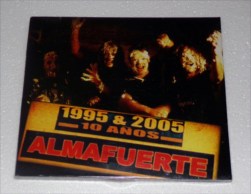 Almafuerte 1995-2005 10 Años Cd Sellado / Kktus