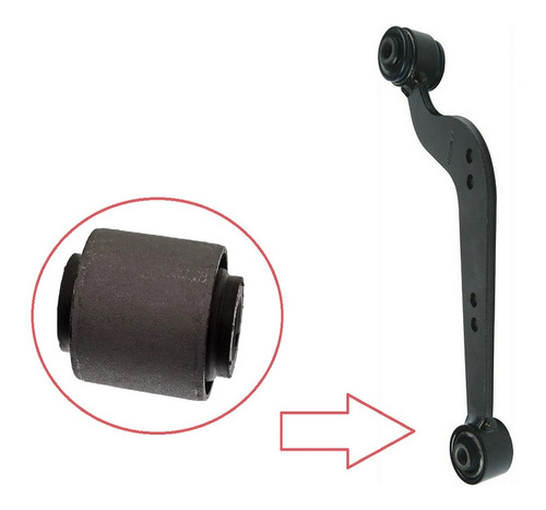 Bucha Braço Curvo Superior Toyota Rav 4 2008 2009 2010 2011 