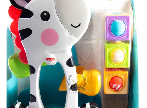 Fisher Price Zebra Bloques De Actividades Golden Toys
