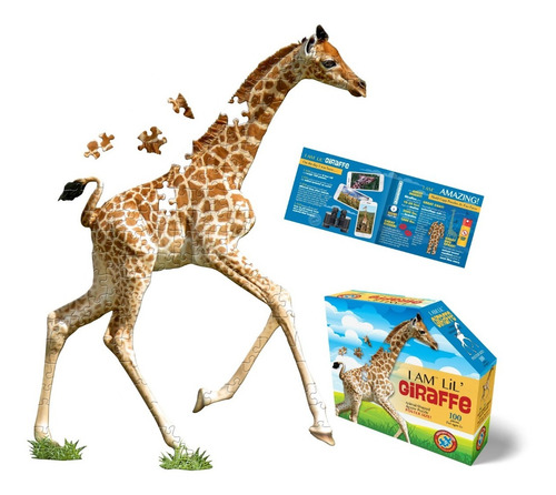 Rompecabezas - I Am Giraffe Madd Capp Puzzle Jr. 100