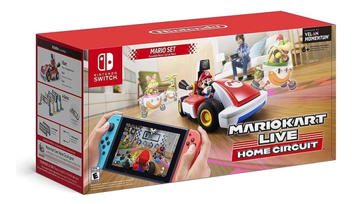 Carrito De Nintendo Switch Mario Kart Live Home Circuit Rojo