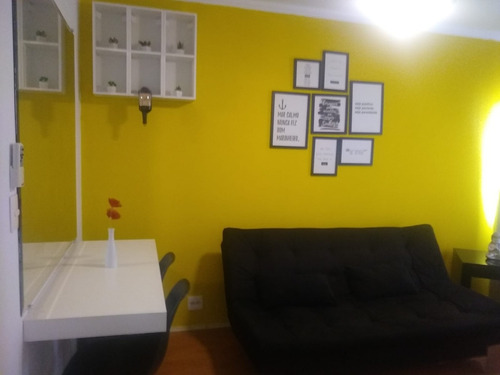 Imagem 2 de 14 de Lindo Quarto E Sala No Cambui-centro Convivência- Campinas