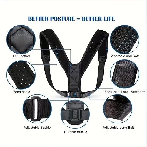 Corrector De Postura Ajustable