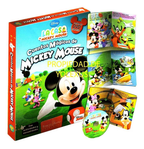  Libros Cuentos Magicos De Mickey Mouse