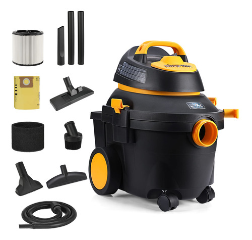 Shop-vac Aspiradora Utilidad Humeda Seca 4 Galon Tecnologia