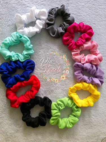 Scrunchies Colitas Para El Cabello