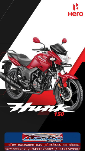 Imagen 1 de 3 de Hero Hunk 150
