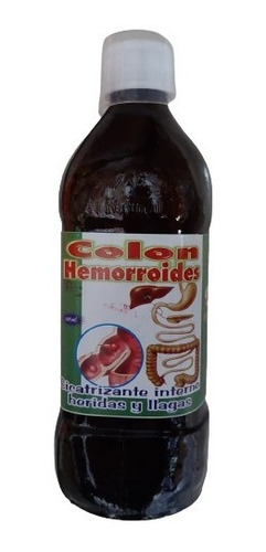 Colon Hemorroides Jarabe Natural X3 De 500ml Importada Peru Neutro