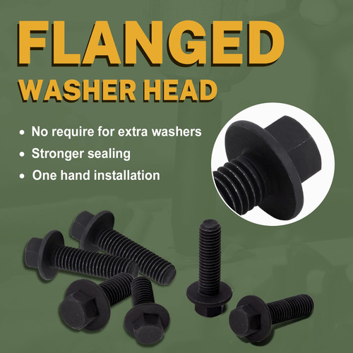 Tornillos Con Cabeza Hexagonal De Acero Al Carbono M6x12 Mm